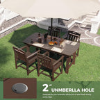 5-Piece Outdoor Dining Furniture Set - Image 5