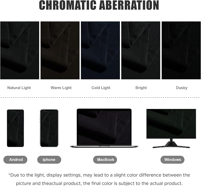 BONZER Outdoor Curtains for Patio Water Resistant Heavy Privacy Light Filtering - Image 5
