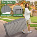 Outdoor Storage Box, Resin Deck Boxes Indoor and outdoor, Waterproof Storage - Image 5