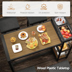 ONBRILL 5-Piece Outdoor Patio Bar Set, Outdoor Bar Table and Chairs Set - Image 7