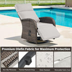 Belord 5 Piece Wicker Patio Furniture Set - Image 6