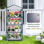 Mini Greenhouse for Indoor Outdoor, Plant Green House 4-Tier Rack Stand - Image 6