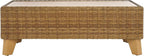 SAFAVIEH Couture Collection Margarita Natural Brown Faux Wicker Rectangle - Image 5