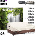 3-seater Outdoor Couch Cover, 100% Waterproof Heavy Duty Patio Furniture Covers - Image 3