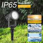 T-SUNUS Christmas Solar Landscape Spotlights Warm White, 2W Garden Spot Lights - Image 3