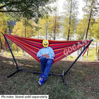 Brazilian Double Hammock 2 Person Extra Large Canvas 250x160cm Total Length - Image 7