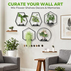 Wall Planters for Indoor Plants, Plant Frames Wall Decor Living Room Plant - Image 2