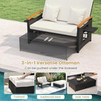 Tangkula Patio Rattan Daybed - Image 6