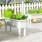Giantex Raised Garden Beds Outdoor Set of 2, Self-Watering Planter Box - Image 3