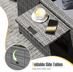 RELAX4LIFE Wicker Patio Outdoor Daybed - Image 6