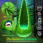 Light Up Kids Pod Swing Seat, Upgraded Kids Hanging Hammock Swing - Image 6