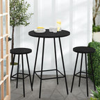 Best Choice Products 3-Piece Patio Dining Set, Bar Height, Outdoor Bistro Set - Image 7
