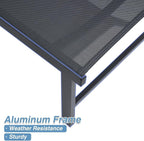 Lounge Chair Outdoor, No Assembly Required Pool Lounge Chairs, 5-Position - Image 6