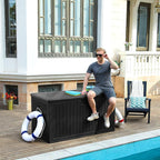 YITAHOME 150 Gallon Large Deck Box - Image 8