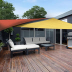 AsterOutdoor Sun Shade Sail Triangle 16' x 16' x 16' UV Block Canopy - Image 8