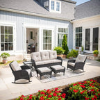 Belord Outdoor Ottomans for Patio Foot Rest - Image 8