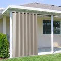NICETOWN Outdoor Curtainch for Patio Waterproof 100 inch Wide, Thermal by NICETOWN