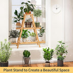 Bamboo Plant Stand - Image 3
