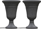 23" Tall Planters for Outdoor Plants Set of 2, Planter - Image 8