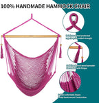 JoyView Hammock Chair with Spreader Bar Caribbean Hammock Swing Chair 300 LBS - Image 4
