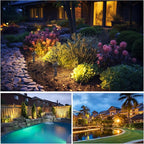 LED Landscape Lights with Connectors, 12V Low Voltage, Warm White 3000k - Image 6