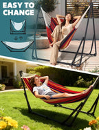 Anyoo 2 in 1 Hammock and Swinging Chair - Image 2