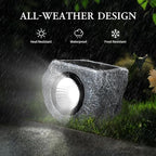 Solar Rock Lights Outdoor 1 Pack, Bright Solar Spotlights Outdoor Waterproof - Image 3
