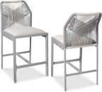 Best Choice Products Indoor Outdoor Counter Height Bar Stools Set of 2 by BestChoiceProducts