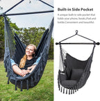 SUNCREAT Hammock Chairs Hammock Chair Swing - Image 3