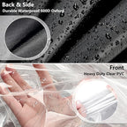 Waterproof Shelf Cover, Outdoor 600D Heavy Duty Dustproof Storage Shelves Cover - Image 4