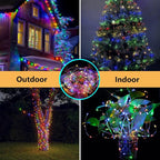 66Ft 200LED Christmas Fairy Lights Plug in, Waterproof String Lights Outdoor & - Image 3