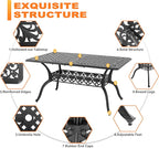 NUU GARDEN 60" Outdoor Dining Table - Image 5