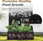 Metal Raised Garden Bed with Trellis & Privacy Screen, Modern Planter with - Image 4