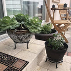 5 Pack Metal Plant Stands, Heavy Duty Potted Holder - Image 7