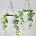 WOUSIWER 13 inch 2Pack Large Hanging Planters - Image 2