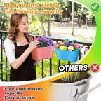 MADHOLLY Railing Planter with Drainage Holes - Image 4