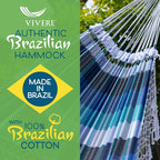 Vivere Authentic Brazilian Cotton Hammock - 450 lb Capacity - Image 7