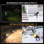LemonBest Landscape Lights - 5W 110V Outdoor Spotlight - Waterproof IP65-3000K - Image 6