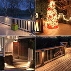 LEONLITE 12-Pack Update 5CCT LED Low Voltage Deck Lights, 180LM 3.74inch - Image 7