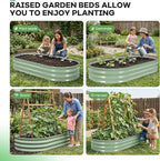 Galvanized Raised Garden Bed Outdoor, Rust-Resistant Garden Planter Box - Image 5