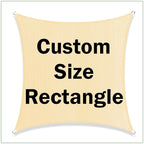 ColourTree TAPS16 Sun Shade Sail UPF50 Canopy UV Block Rectangle by ColourTree