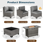 13 Piece Patio Furniture Set - Image 6