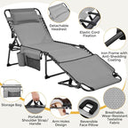 Yaheetech 26.4" Tanning Chair - Image 4