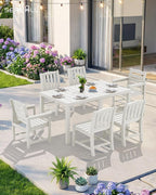 SERWALL Outdoor Expandable Dining Table 60" - Image 8