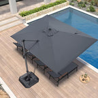 PURPLE LEAF 9' X 11.5' Patio Umbrella - Image 2