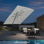 PURPLE LEAF 10 Feet Patio Umbrella - Image 2