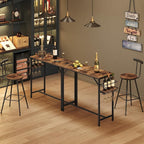 Bar Table, 35.4-Inch Counter Height Pub Table - Image 5