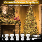 Connectable 200 LED String Lights Indoor Outdoor - Image 2