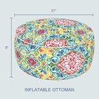 LVTXIII Indoor/Outdoor Inflatable Ottoman - Image 3