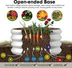 2x2x1ft Round Galvanized Raised Garden Bed Outdoor Metal Planter Box Raised Beds - Image 3